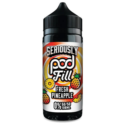 Doozy Seriously Pod Fill Fresh Pineapple E-liquid 100ml